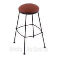 thumbnail image 7 of Holland Bar Stool Co 25 in. Backless Stationary Counter Stool with Faux Leather Seat - Black Wrinkle, 7 of 7