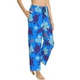thumbnail image 2 of Kll Womens Ornamental Turtles Print Pajama Pants Soft Pajama Bottoms For Women Cozy Lounge Pants, 2 of 9