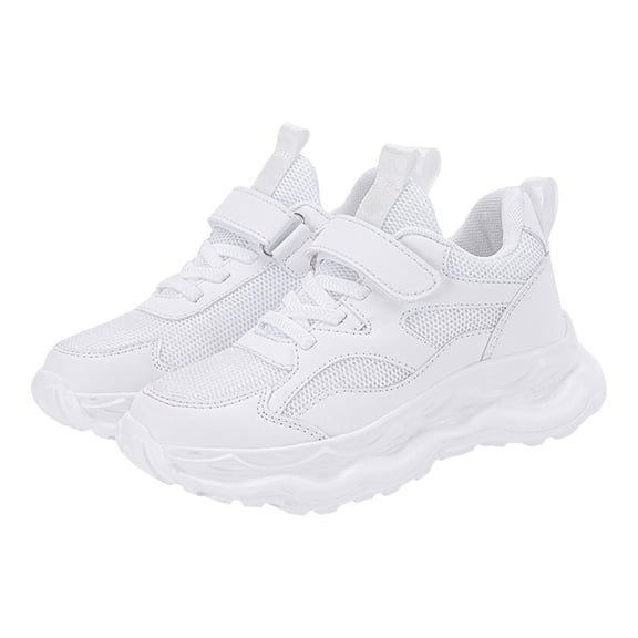 VUHXZWAF Boys Shoes Breathable Mesh Lightweight School Kids Sneakers for Everyday Wear Size 4