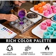 thumbnail image 5 of Professional Candle Making Dye - 10 fl oz Liquid Dye for Wax (Yellow) Works with Soy & Paraffin - A Little Goes a Long Way - Rich, Bold Colors with Just a Few Drops! (Yellow, 10 Fl.Oz), 5 of 8