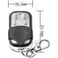 thumbnail image 3 of 4Pcs 433MHz Waterproof 4-Button Universal Copy Remote Controls for Electric Gates - Duplicator Transmitters Compatible with Most Rolling Code & Fixed Code Gate Opener Systems, Easy Pairing for Garage, 3 of 7