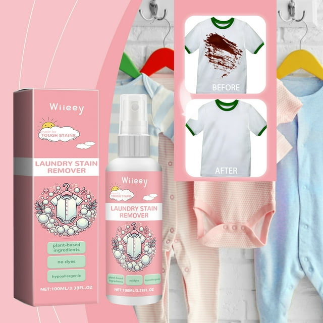 Limpieza, Limpieza del hogar, Artículos de limpieza, Artículos de limpieza para el hogar, Quitamanchas para ropa de bebé, Spray quitamanchas para bebé, Tratamiento de manchas de viaje 100 ml, Quitaman