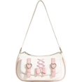 thumbnail image 1 of Lolita Shoulder Bag Purse for Women Girls Japanese Sweet Bowknot Tote Bag Fashion Retro Small Clutch Handbags with Zipper Closure-Pink, 1 of 5