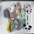 thumbnail image 4 of Gprince 10pcs Cat Catnip Plush Toy Interactive Chew Toys Pet Anxiety Relief Calming Aid For Cat Lovers, 4 of 9