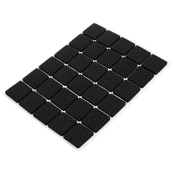 Raindrops 30pcs Furniture Leg Protectors Non-Slip Chair Pads Square Sofa Foot Grippers Noise Reduction Floor Pads Protects Hardwood Floors For Tables Chairs Sofas