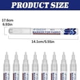 thumbnail image 3 of Solivara 2mm Permanent White Laundry Marker Non Washable Art Painting Pen T Shirt Coloring 10ml, 3 of 5