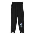 thumbnail image 4 of KIJBLAE Women's Loose Short Sleeve Round Neck T-Shirt Wide Leg Pants Two Piece Outfits Tracksuit with Pockets Dreamcatcher Print Pajama Sets Black XXL, 4 of 5