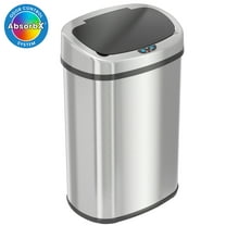 SensorCan 49 Liter Stainless Steel Automatic Sensor Trash Can