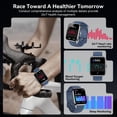 thumbnail image 4 of Smartwatch BOOOMIC 1.83" Alexa Bluetooth IP68 resistente al agua, 4 of 7