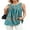Bohemia Green, variant on Casual Summer Pleated Camisole Tops for Women Built in Bra S-3XL