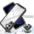 thumbnail image 3 of Compatible WIth Samsung Galaxy S25 Phone Case,2-in-1 Designing,Shockproof Rugged Anti-fall Heavy Duty Ultra Slim Thin Fit Transparent Phone Case For Samsung Galaxy S25,Red, 3 of 6