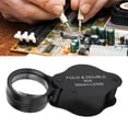 thumbnail image 1 of Magnifying Glass 30X Full Optical Glass Lens Jewelry Antique Porcelain Identification Portable Folding Magnifying Glass, 1 of 8