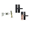 thumbnail image 2 of Door Lock, Security Biometric Fingerprint Smart Door Handle Tuya Electronic Intelligente Card Key Wood Door Lock for Home ,Easy to Install, 2 of 7