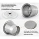 thumbnail image 5 of Cápsulas de café reutilizables para cafeteras Keurig K-Cup | Malla de alta densidad de acero inoxidable | Tapa de silicona a prueba de fugas | Libre de BPA | Filtro fácil de limpiar | Material apto, 5 of 7