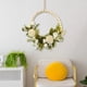 thumbnail image 1 of Guirnalda artificiales para puerta, guirnalda de de madera, guirnalda colgante de primavera, para fiesta, decoración de Blanco perfecl Guirnalda de puerta, 1 of 7