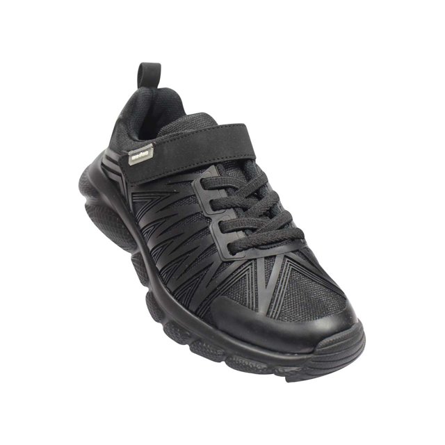 TENIS CASUAL COQUETA NIÑO NEGRO TEXTIL 135704a LEON 135704ap