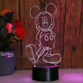thumbnail image 4 of Mickey Mouse 3d Led Night Light Kids Bedroom Table Lamp, 4 of 4