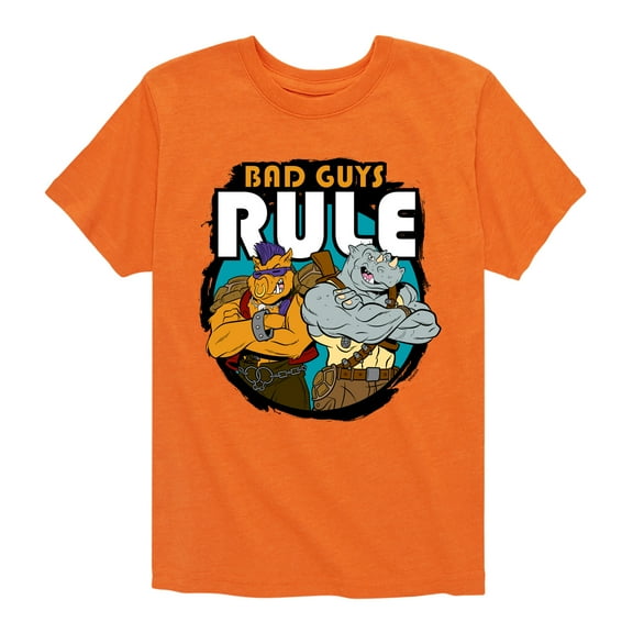 Teenage Mutant Ninja Turtles - Bad Guys Rule - Toddler & Youth Short Sleeve Graphic Tee