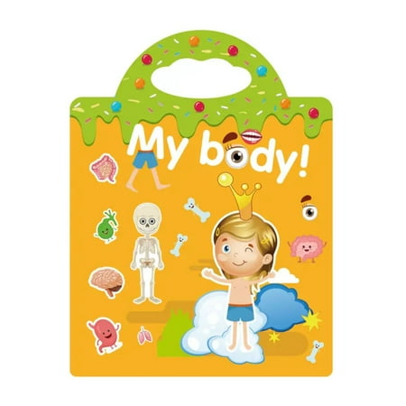 

YIWUHOTXIAOHU Colorful and Fun Set of Reusable Animal Dinosaur and Ocean Scene Stickers for Kids to Enhance Concentration in Early Education Settings