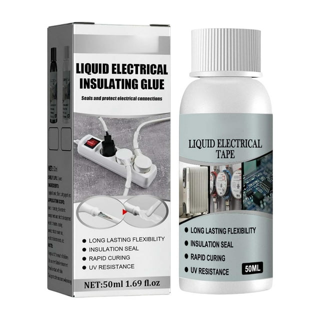 GROWTH TANK Colle Isolante Liquide 50ml Ruban Isolant Scellant Isolant Blanc