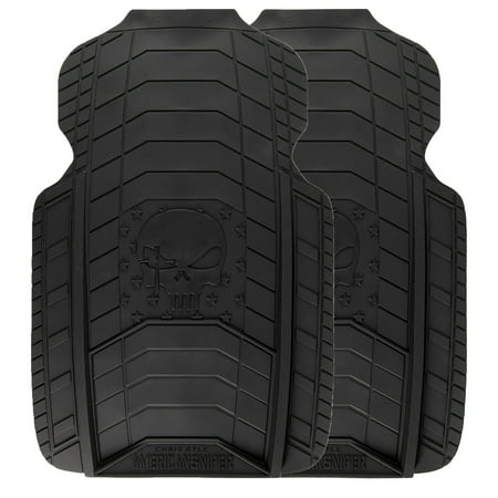 Chris Kyle C000133200199 American Sniper Front Floor Mats - Black