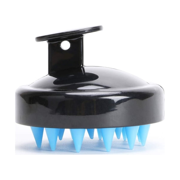Cepillo de champú masajeador de cuero cabelludo cepillo de silicona suave para el cuidado del cuero cabelludo Ormromra WMZL-587-1