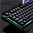 thumbnail image 4 of ZheElen 2020 Clavier Mécanique de Jeu Rétroéclairé 104 Touches Métal Rétroéclairé Coloré Clavier Filaire pour Ordinateur Portable PC, 4 of 6