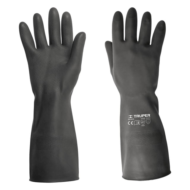 Guantes Para Manejo De Químicos Medianos Truper TRUPER GU-812