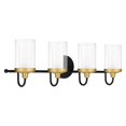 thumbnail image 2 of Quoizel Lighting - Rowland - 4 Light Bath Vanity In Transitional Style-9 Inches, 2 of 5