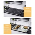 thumbnail image 3 of nqOlkjepod Large Induction Cooktop Protector Mat 28.5"x20.5", Daisy Butterfly Stove Top Covers for Electric Stove, Farm Flower Summer Spring Wood Grain Stove Burner Cover Mats, Glass Top Stove Cover, 3 of 8