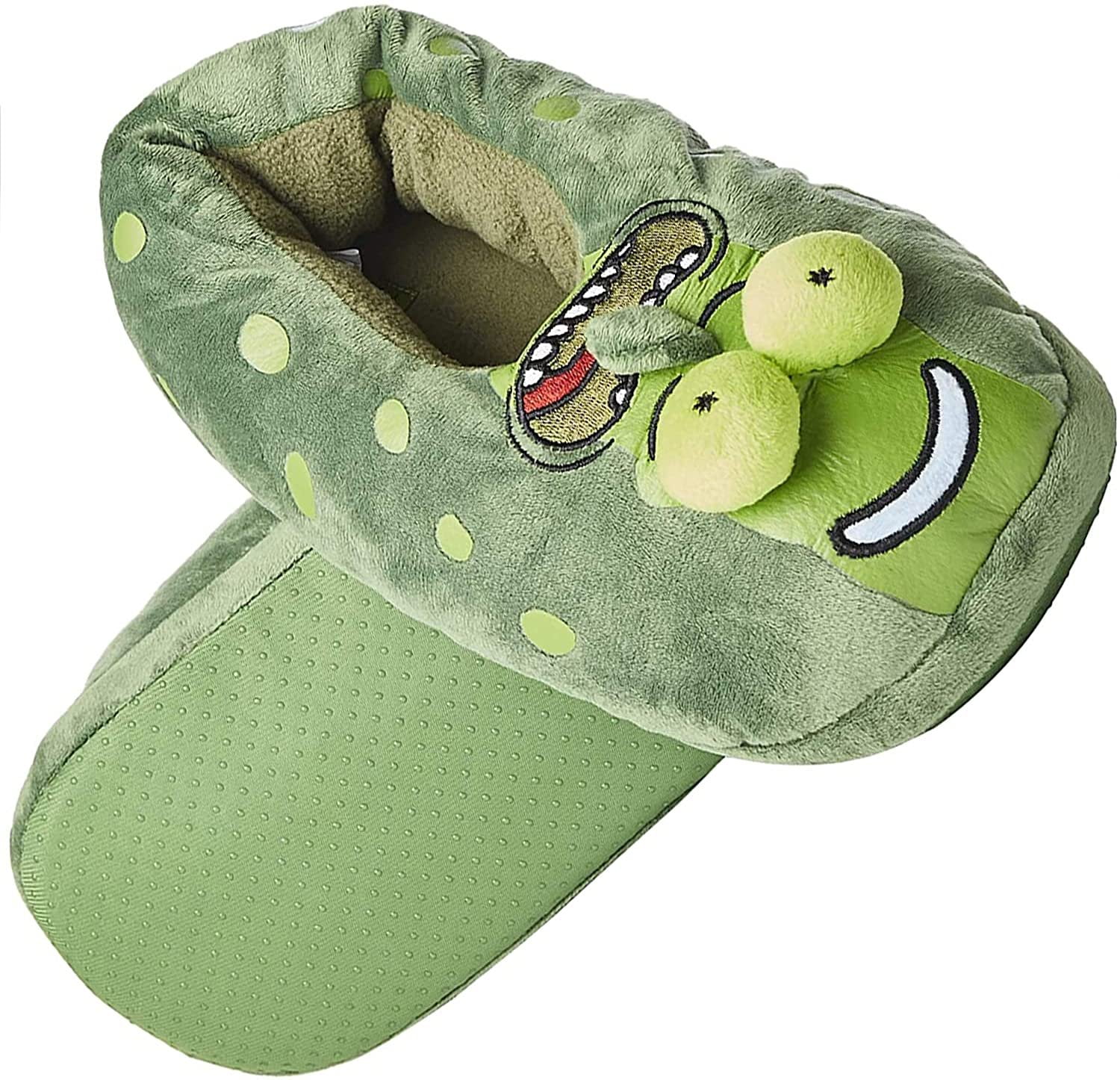 AND MORTY Mens Slippers Rick Sanchez, Pickle Rick, Morty Smith - Walmart.com