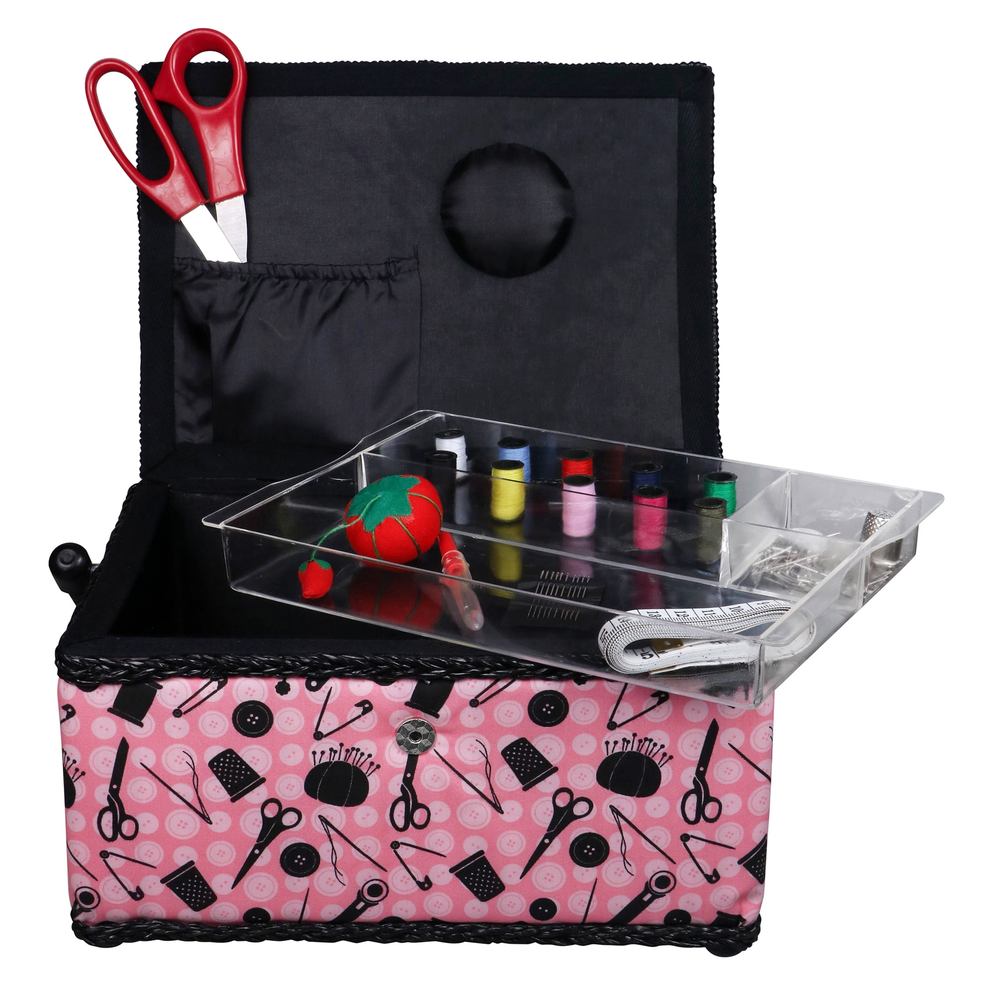 Singer 01513 Pink Cool Case Sewing Kit 