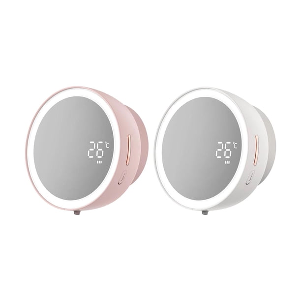 Dispensador de jabón,Dispensador automático de jabón con sensor Espejo de vanidad,Herramienta de lavado de espuma para máquina de lavado de manos sin contacto,Dispensadores de jabón en Baoblaze Dispensador de jabón