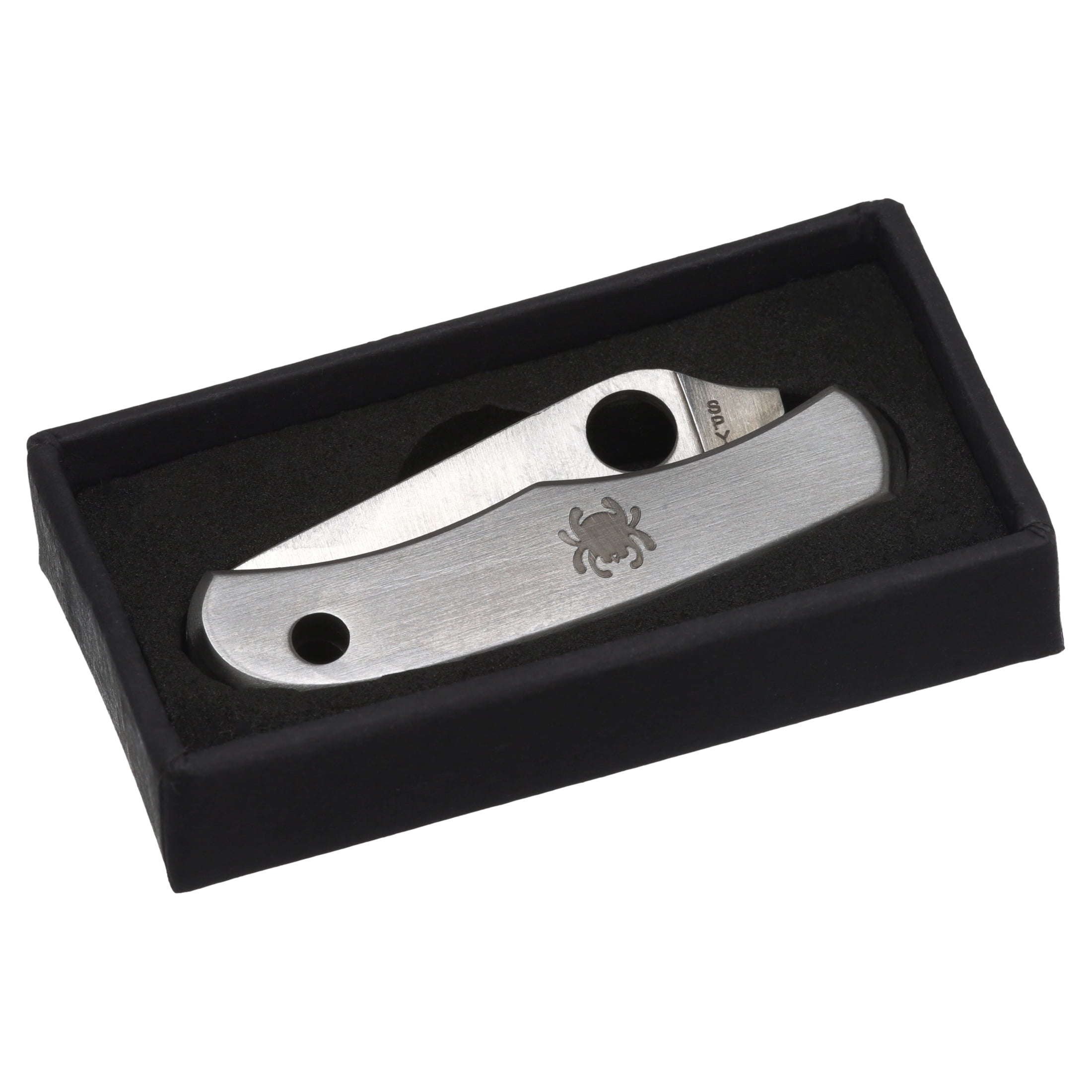 Spyderco Bug Stainless Steel PlainEdge Folding Knife