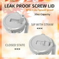 thumbnail image 4 of Autumn Leaf Mug, Fall Cup 30 Oz Tumbler with Handle and Flip Straw, Insulated Autumn Mugs Keeps Drinks Cold & Hot, Stainless Steel Fall Coffee Mug Fall Themed Thanksgiving Gifts For Women, 4 of 6