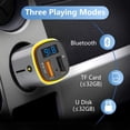 thumbnail image 2 of Bluetooth 5.0 FM transmitter, hands-free car kit, 2 of 5