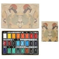 thumbnail image 2 of Water Color Paint, Portable Durable Watercolor Paint Multi Purpose High Saturation 24 Colors  for Craft, 2 of 7