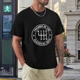 thumbnail image 4 of Trained in The Classical Arts Chic Men's Cotton Short Sleeve HD Print Tee for Casual T-Shirt Crew Neck Top Black S, 4 of 7
