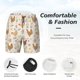 thumbnail image 3 of Fotbe Chicken Family Traje de Baño para Hombre – Shorts de Natación de Secado Rápido con Forro y Bolsillos-Small, 3 of 6
