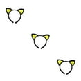 thumbnail image 2 of Minnieouse Accesorios para el cabello sencillos para todas las edades - Diadema con pinza para el cabello súper linda, duradera y cómoda, negra Type1 NO1, 2 of 6