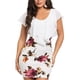 thumbnail image 4 of Vestido con estampado floral y volantes Nikou blanco talla M, 4 of 12