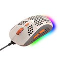 thumbnail image 4 of Ratón para juegos con cable M8 Cómodo mouse retroiluminado para oficina en casa (gris), 4 of 7