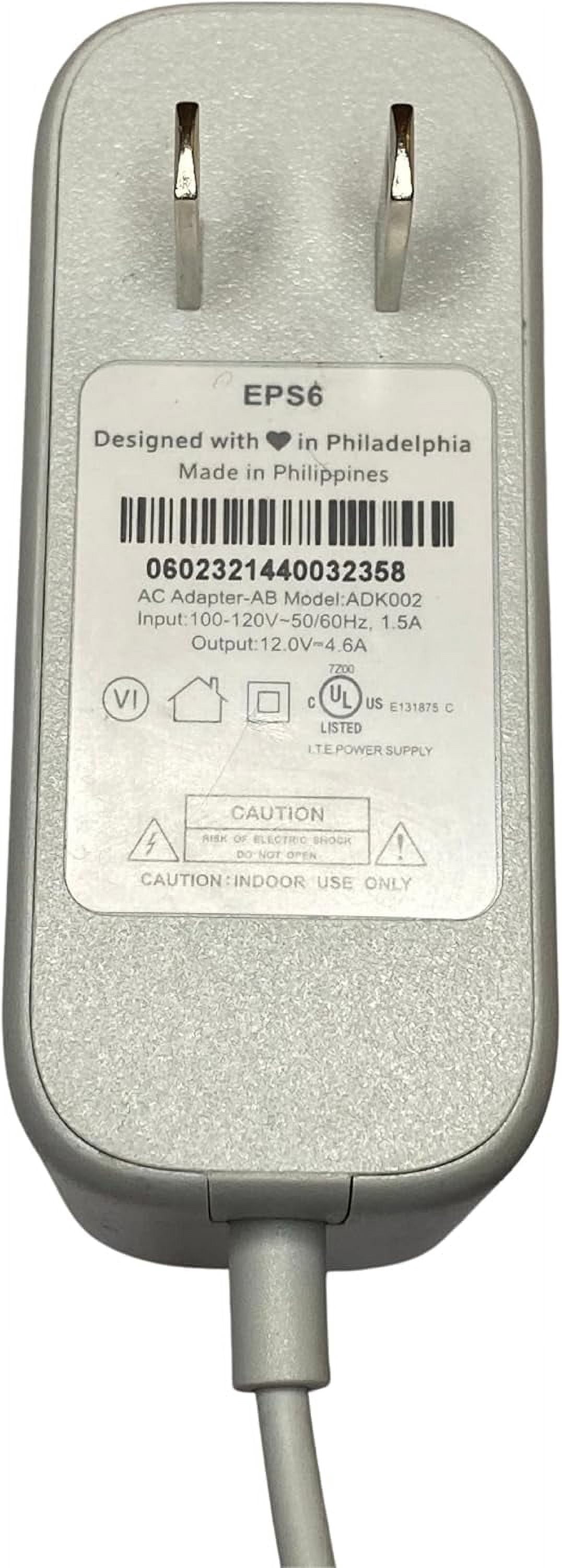 EPS6 12V Adapter EPS-6 Adapter-AB Model ADK002, Gray - Walmart.com