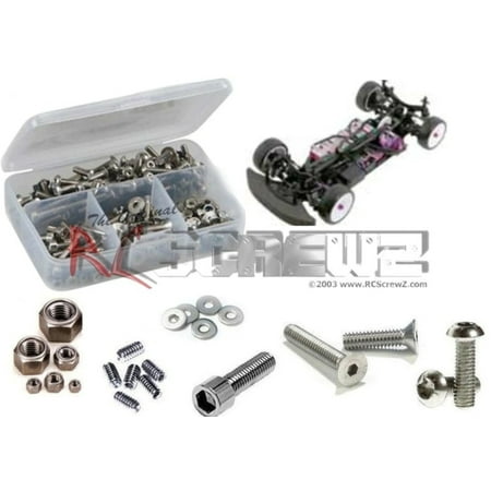 

RCScrewZ Hot Bodies Cyclone Stainless Steel Screw Kit - hot005