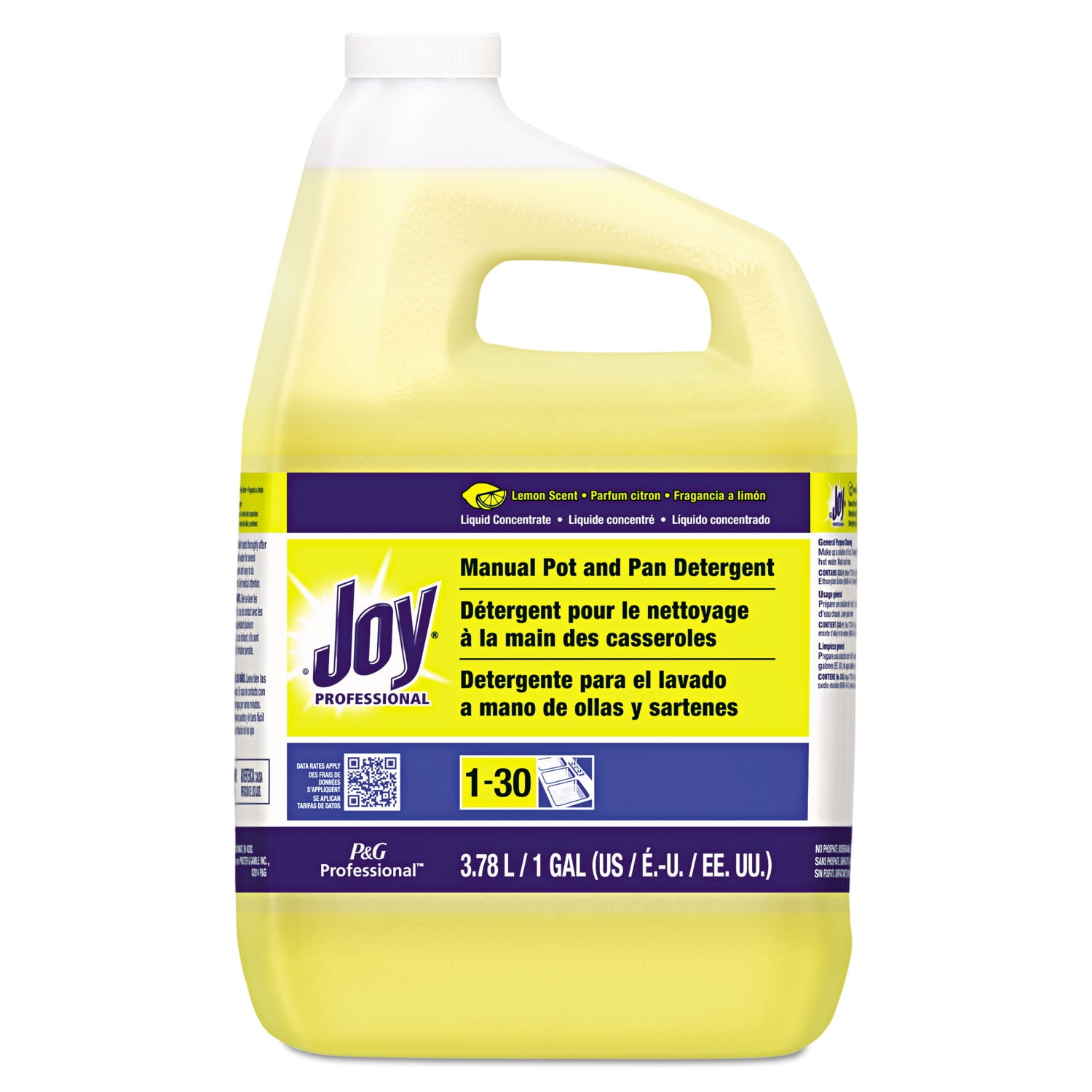 Joy Dishwashing Liquid, Lemon, One Gallon Bottle PGC57447EA