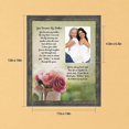thumbnail image 5 of Mother In Law Gift Photo Frame, Wedding Thank You From New Daughter, 5 of 8
