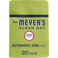 thumbnail image 1 of Mrs. Meyer's Clean Day Détergent pour Lave-Vaisselle Automatique, Formule Sans Cruauté, Parfum Verveine Citronnée, 20 Unités, 1 Paquet, 1 of 2