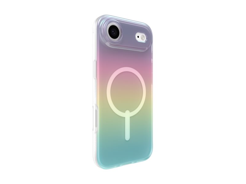 ZAGG Milan Snap Case for iPhone Air - Iridescent Graphene Strengthened Phone Case with Drop Protection (13ft/4m) Textured Edges & Sparkle Design MagSafe Charging Compatible