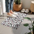 thumbnail image 4 of Pink and Black Of Leopard Print Door Rugs,Washable Non Slip Door Mats Indoor,Decorative Door Mats,Entry Mat Indoor for Entrance,Bedroom,Kitchen,Bathroom,16"x24", 4 of 6