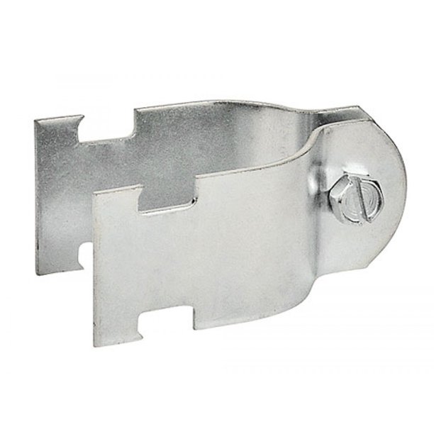 2 Pcs, 1 In. Two Piece Rigid Conduit Stainless Steel Strut Clamp, 316Ss